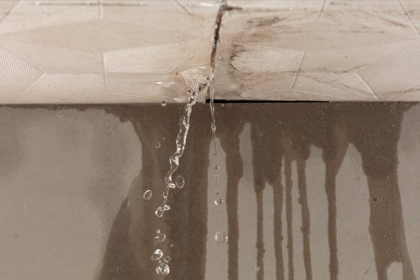 Professional Flood Damage Cleanup technician working in Clothier, WV
